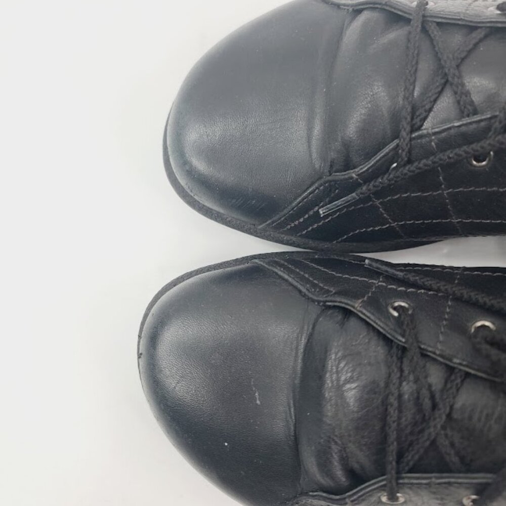 Dansko Women's Black Gretchen Leather Lace Up Casual Oxford Shoes Size 11 - Picture 3 of 7